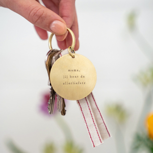 Sleutelhanger Mama jij bent de allerliefste Ik pak Je In